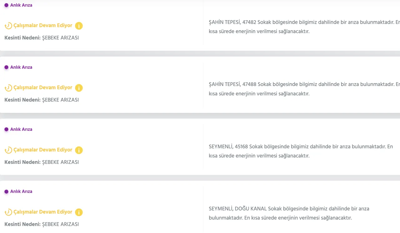Mersin Mezitli elektrik kesintisi: Toroslar EDAŞ duyurdu, elektrikler ne zaman gelecek?