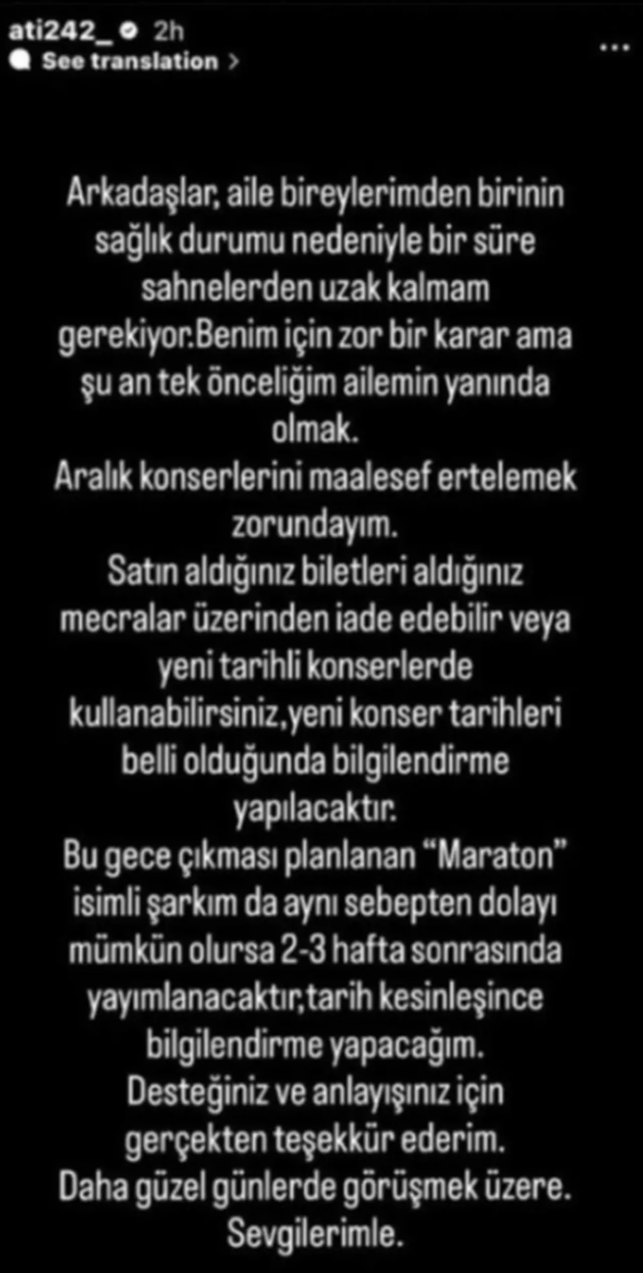 Ati242'den de Blok3'e benzer bir açıklama geldi