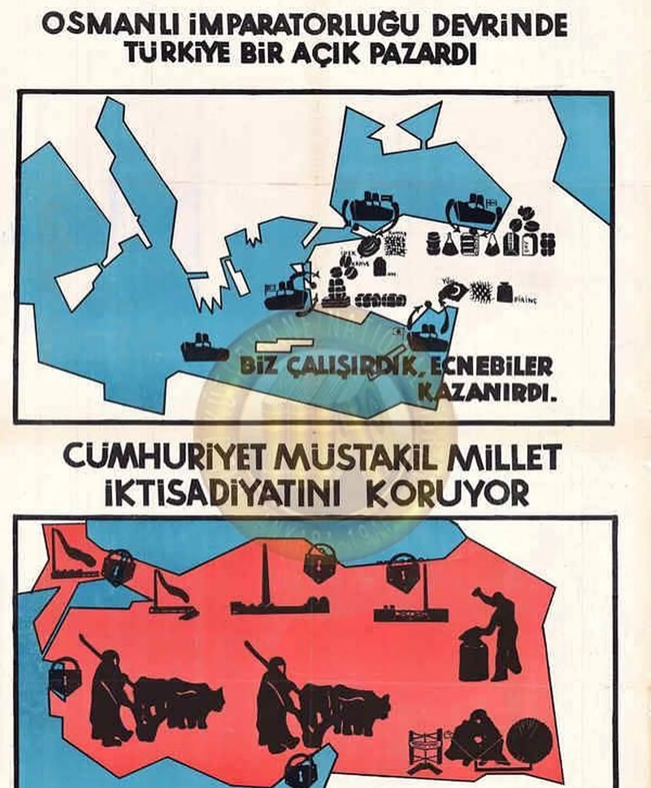 Bir propaganda afişi