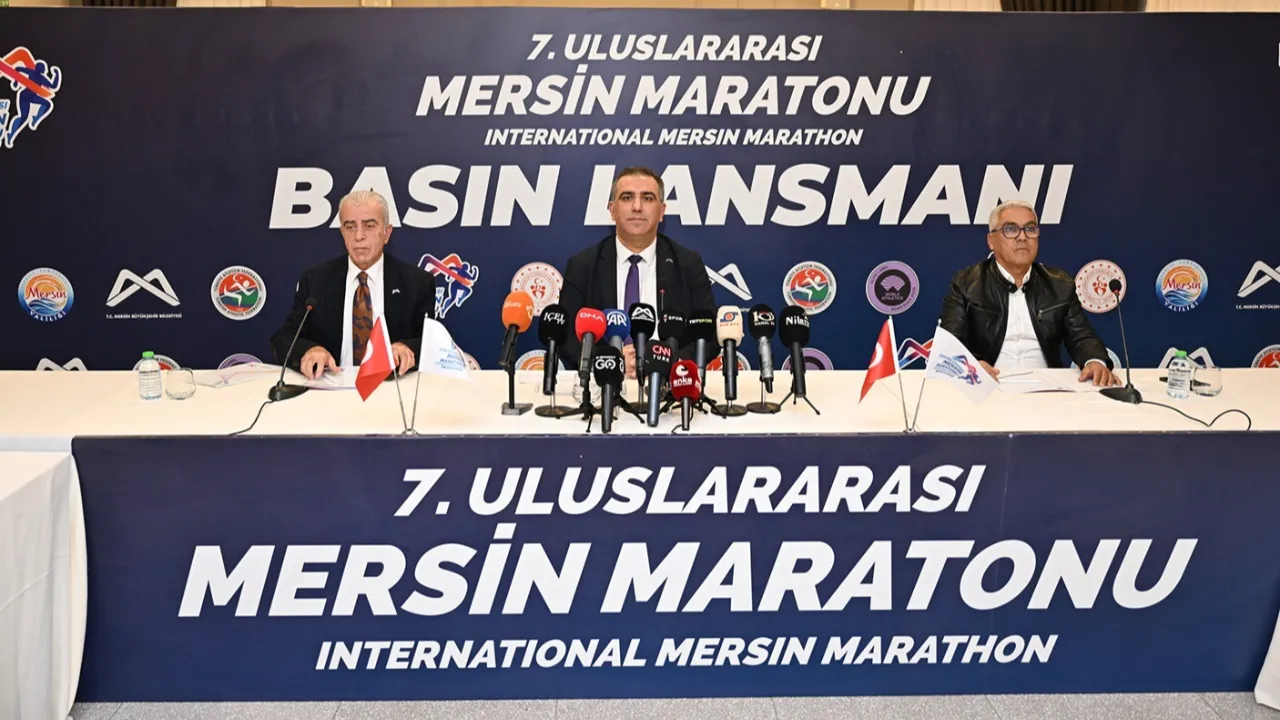 7. Uluslararası Mersin Maratonu’nun basın lansmanı yapıldı