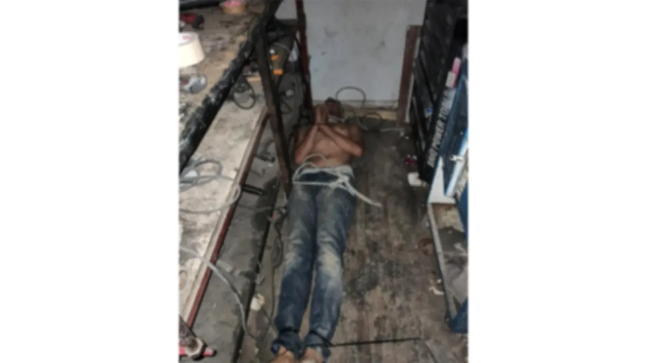 Elleri bağlandı, dişleri kırıldı, böcek yedirildi