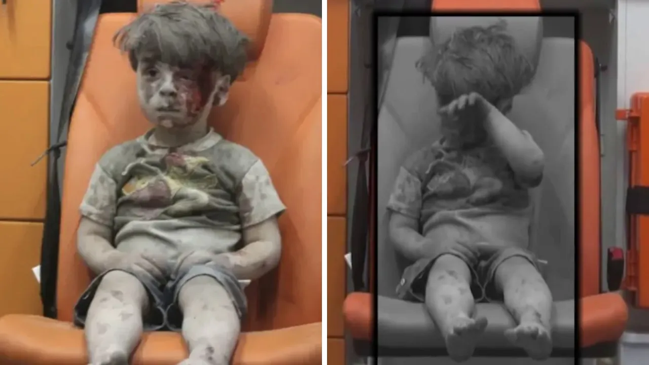 Suriye'de devrimin sembolü: Hafızalara kazınan Ümran bebek, zafer konuşması yaptı