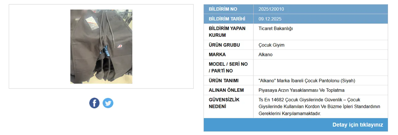 Ünlü marka da listede! Bakanlık 3 ürünün daha satışını yasakladı, işte nedeni
