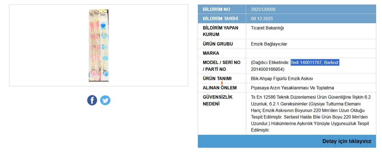 Ünlü marka da listede! Bakanlık 3 ürünün daha satışını yasakladı, işte nedeni