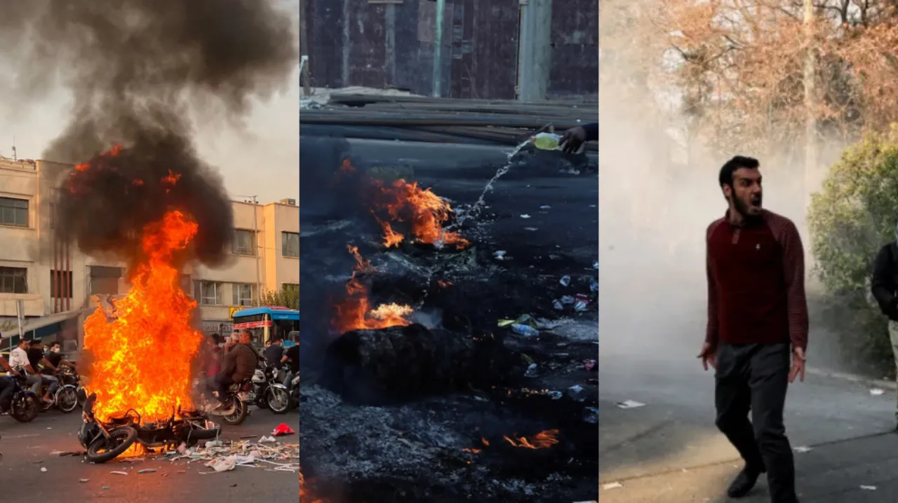 İran’da sokaklar alev alev! Güvenlik güçleriyle çatışma çıktı