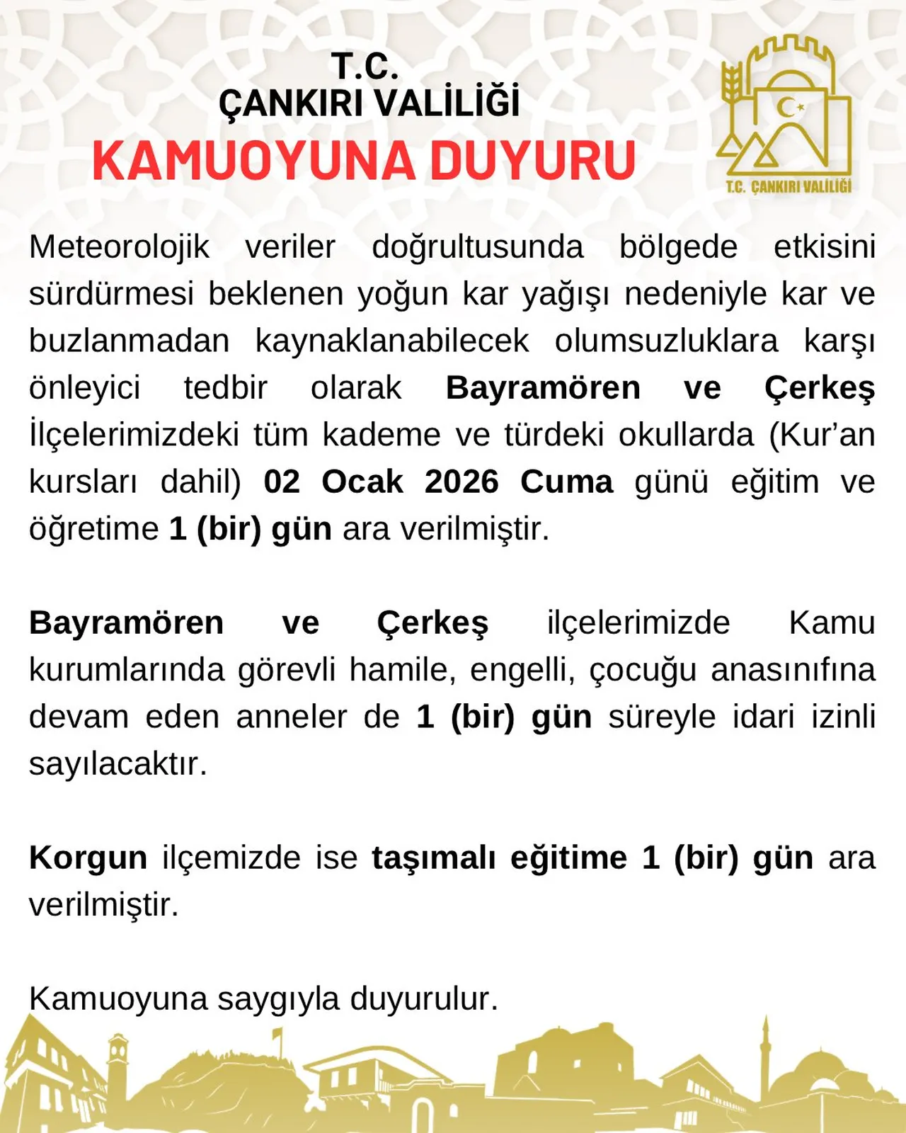 Kar tatili uzadı! İşte kar tatili olan iller ve valilik açıklamaları