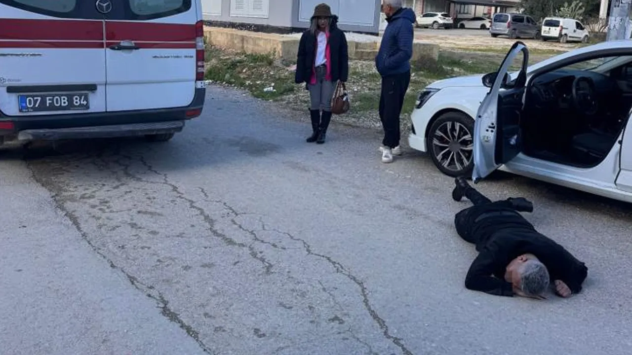 Seyir halindeki otomobile kurşun yağdırdılar! 1 yaralı