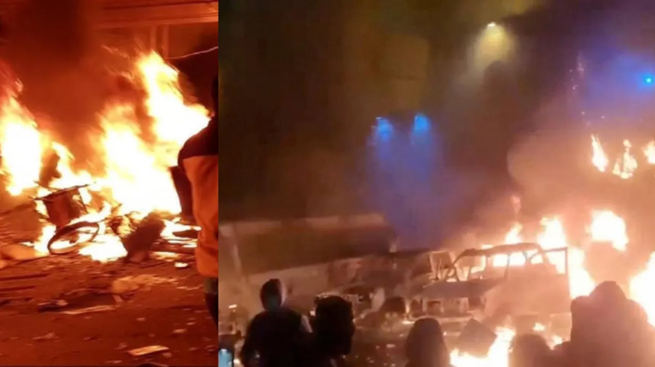 30’dan fazla cami ateşe verildi! İran sokakları savaş alanına döndü