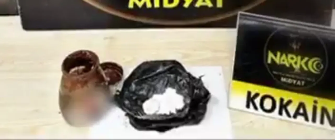 Çikolata kavanozundan kokain çıktı! Bir şüpheli gözaltında