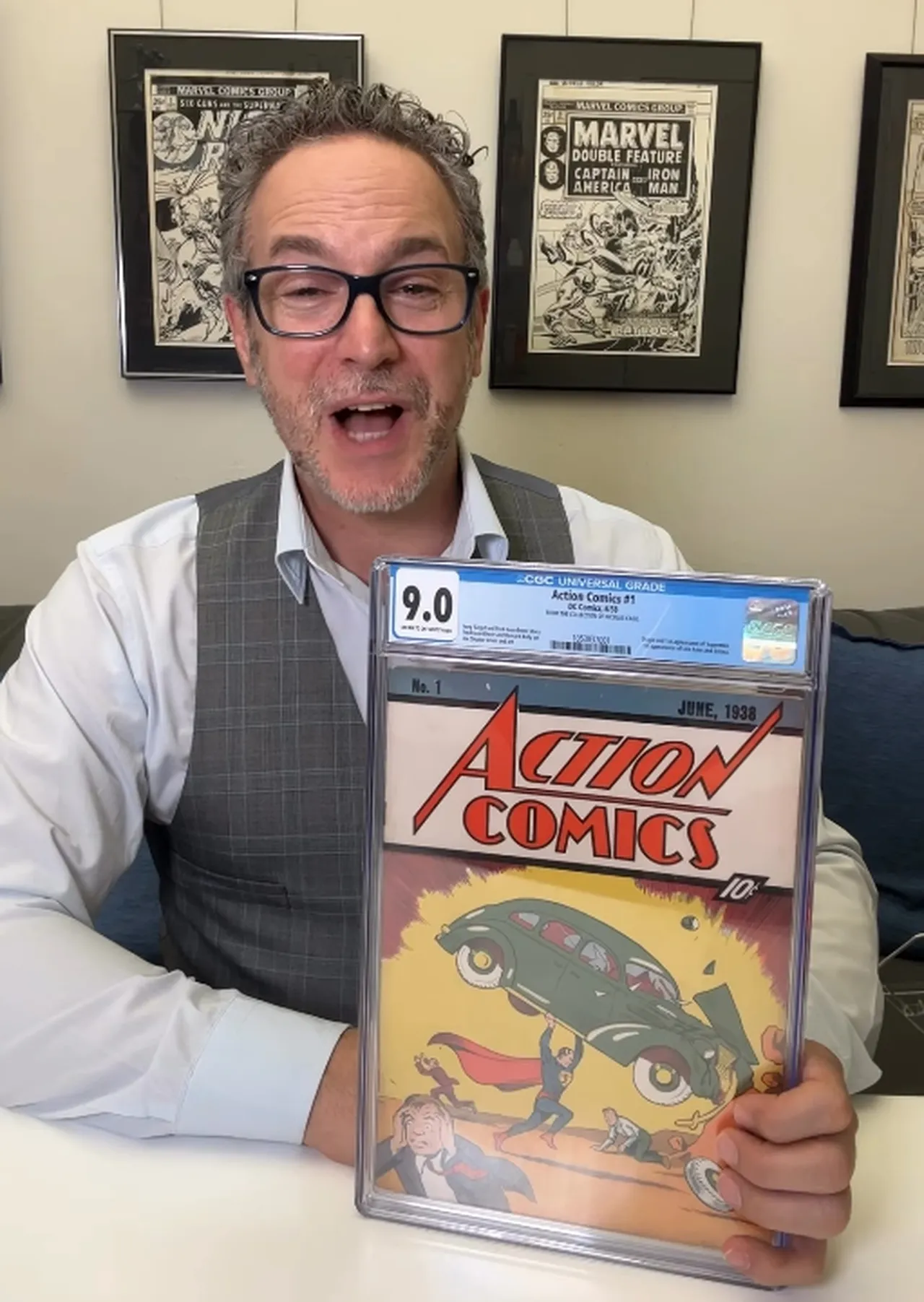 Dünyada kalan 100 kopyadan biri: 1938 tarihli çizgi roman rekor fiyata satıldı! Fiyatı, duyanların dudağını uçuklattı