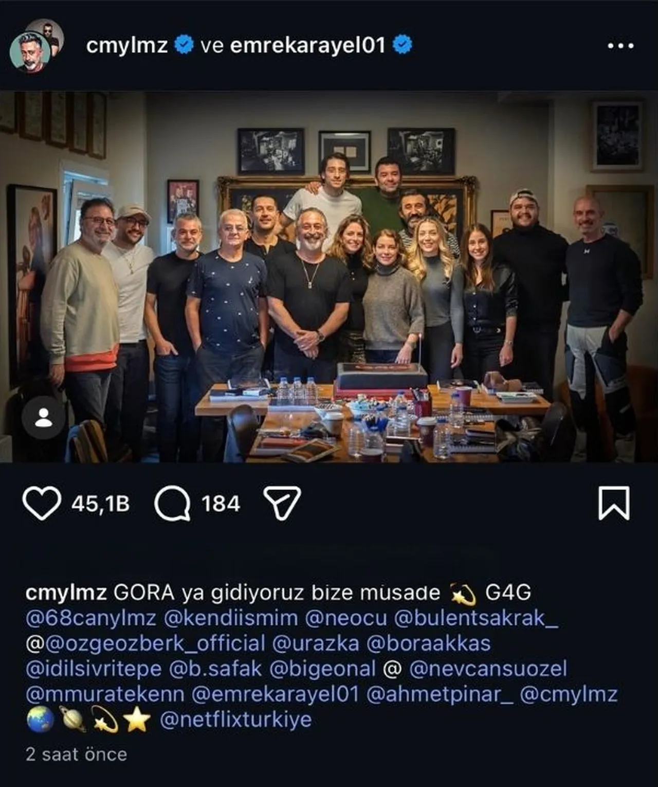 Gora 4 Gora oyuncuları kim, ne zaman çıkacak? Cem Yılmaz film ekibiyle bir fotoğraf paylaştı