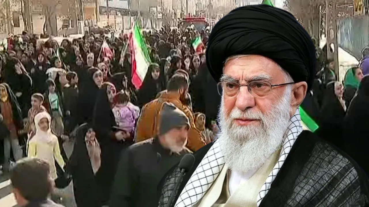 Hamaney, 'bir grup vandal' diyerek ateş püskürdü: Becerikliyse kendi ülkesini yönetsin 