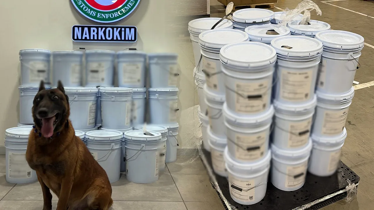 İstanbul'da kilolarca uyuşturucu madde ele geçirildi! Değeri 1 milyar 945 milyon lira