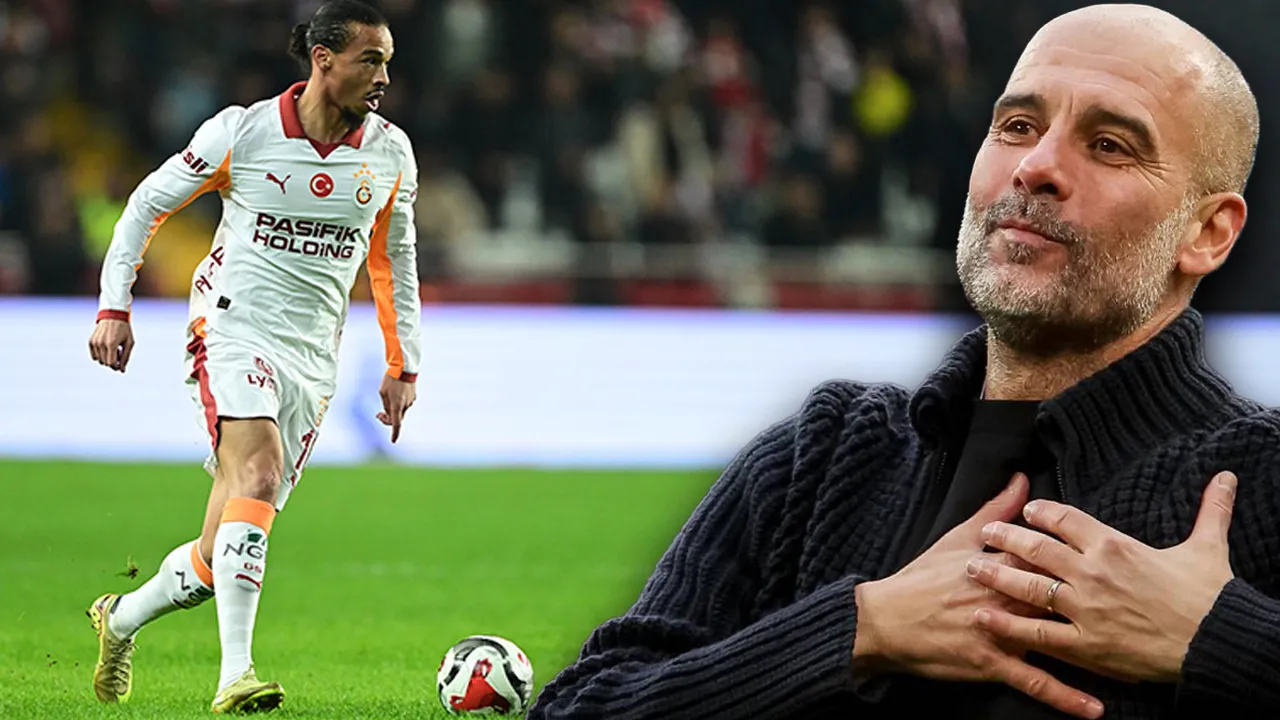 Pep Guardiola'dan Galatasaraylı yıldıza övgü: Toplantıda Leroy Sane'yi örnek gösterdi