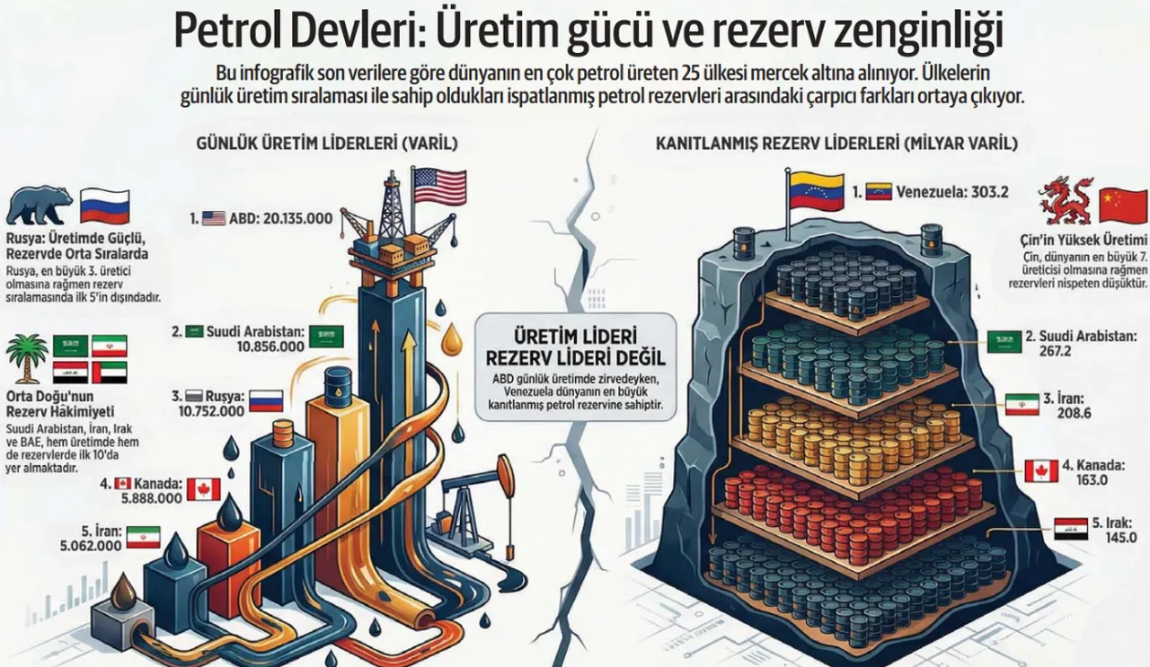 Petrol de kontrol de Amerika’nın elinde