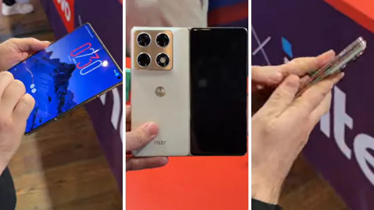 Samsung'a yeni rakip! Motorola'dan bir ilk: Razr Fold görücüye çıktı