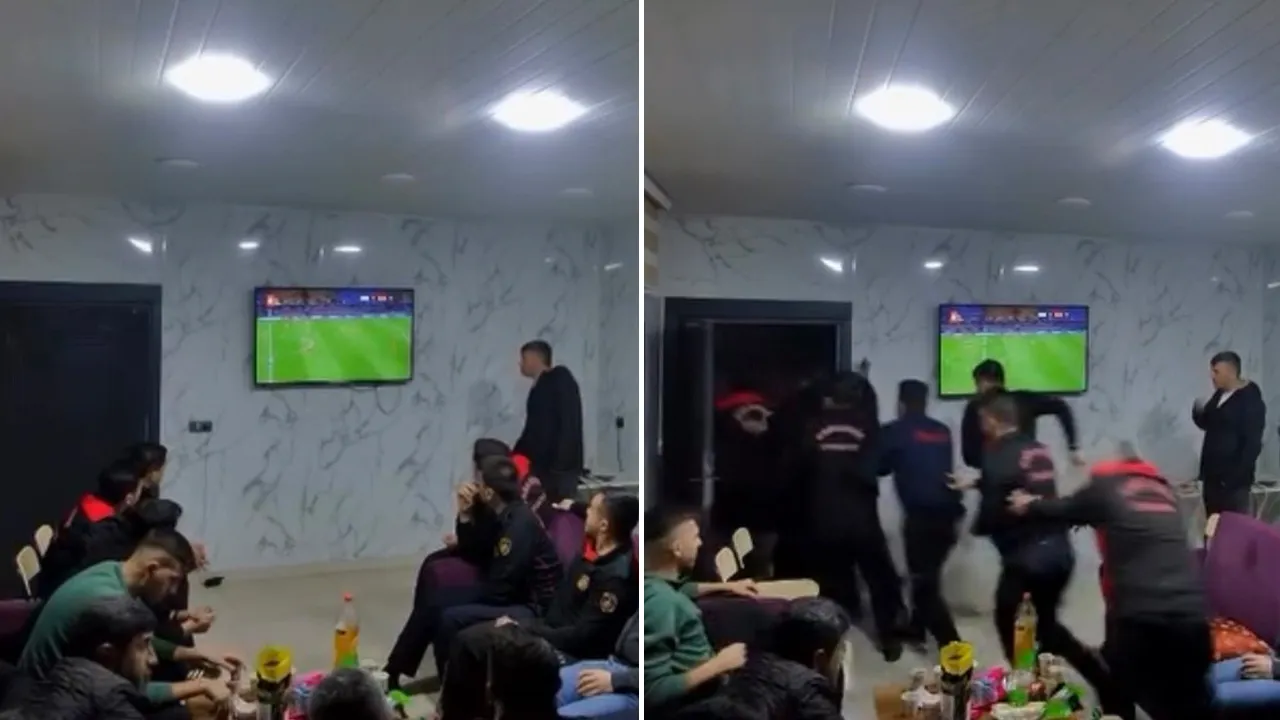 Süper Kupa keyfi sirenle kesildi! Bir anda havaya fırlayıp göreve koştular