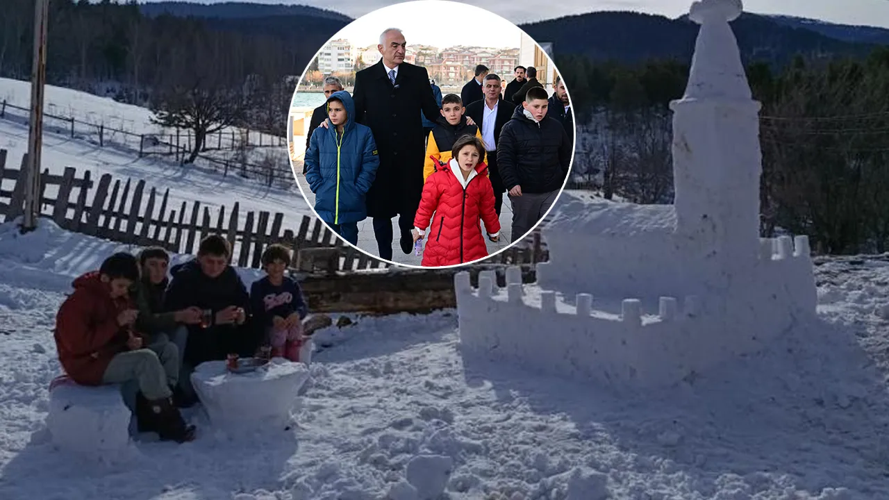 Yürek ısıtan görüntü sonrası Bakan Ersoy harekete geçti! Çocukların hayali gerçek oldu