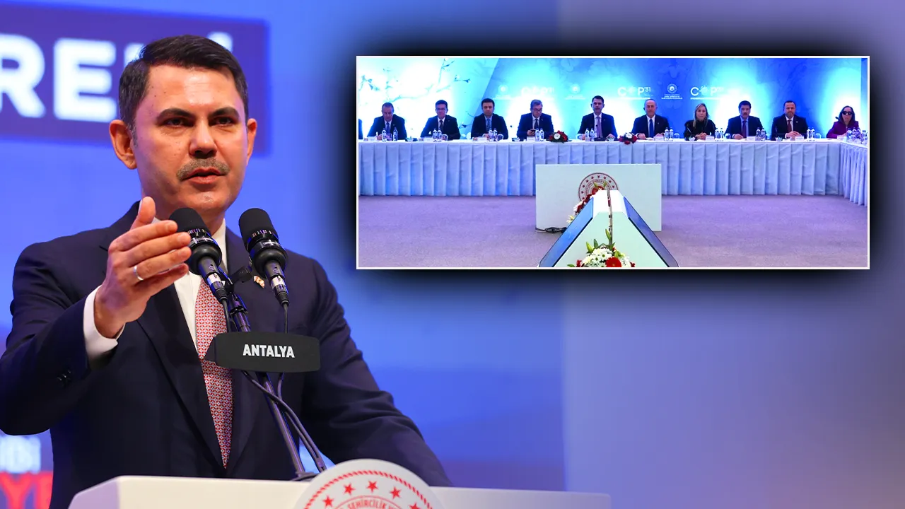 Dünyanın gözü Antalya’da! Bakan Kurum, tarihi hatırlattı: Tüm ülkeler Türkiye'nin sözüne bakacak