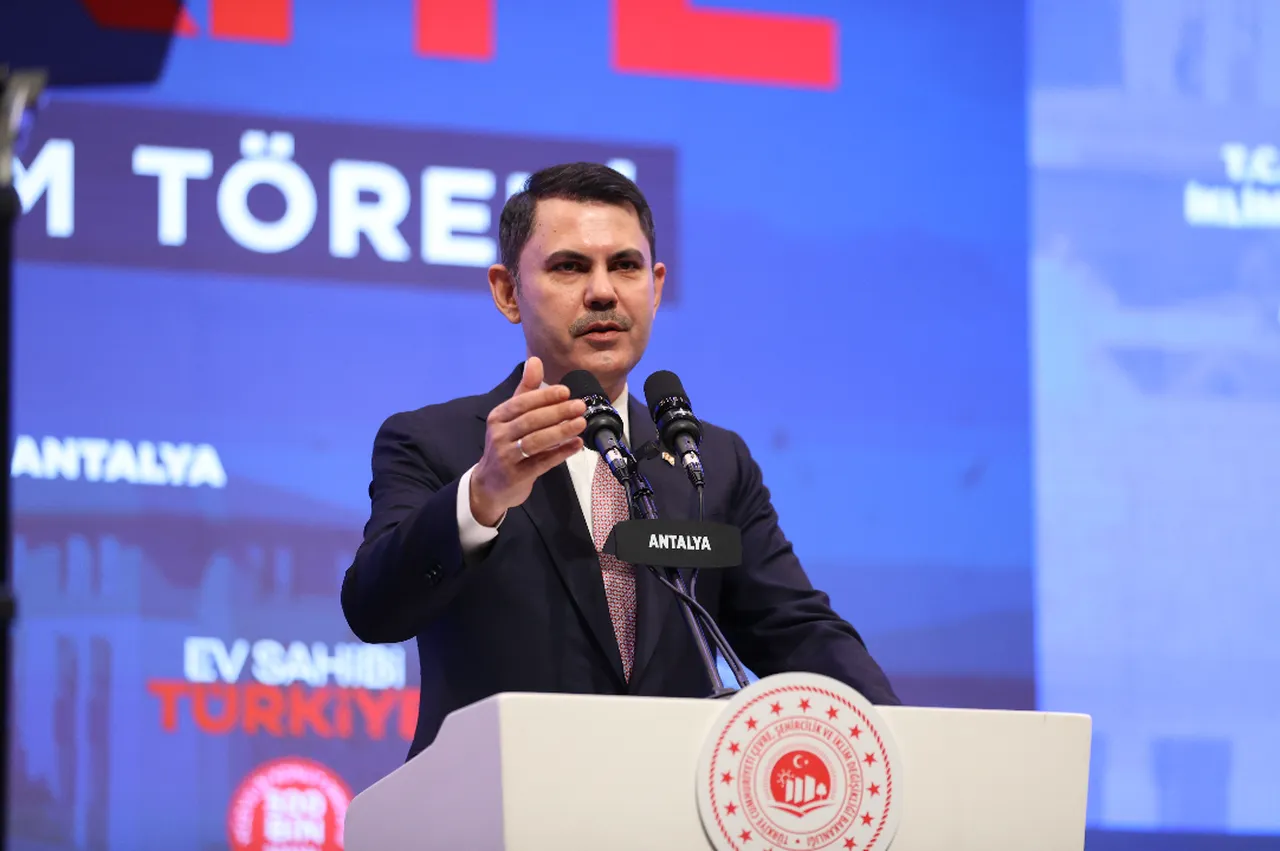Çevre, Şehircilik ve İklim Değişikliği Bakanı Murat Kurum