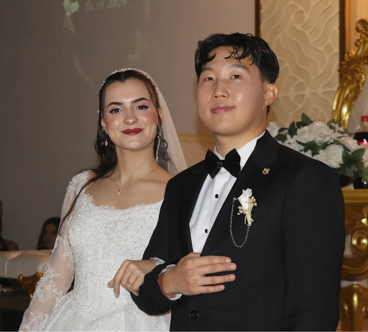 Rizeli Melisa, Koreli Yeong Juna gelin gitti! Müslüman olan damat, düğünde horon da tepti