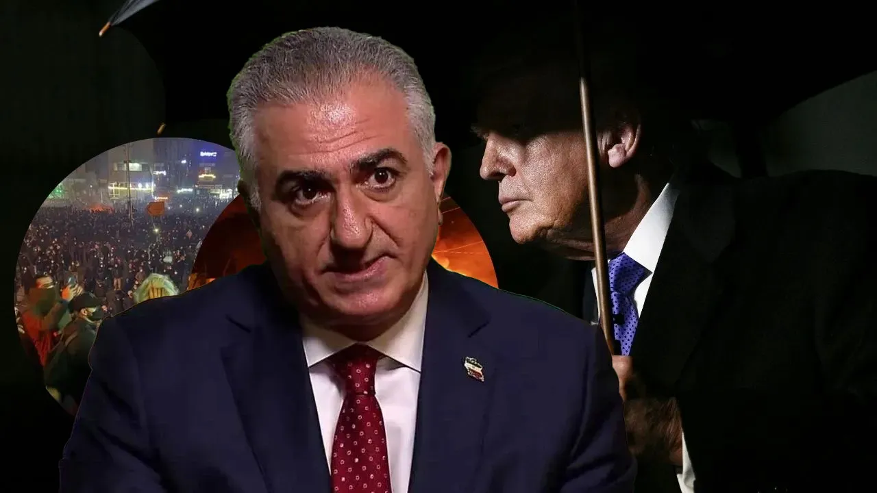 Şah'ın oğlu Rıza Pehlevi, Trump'a seslendi! 