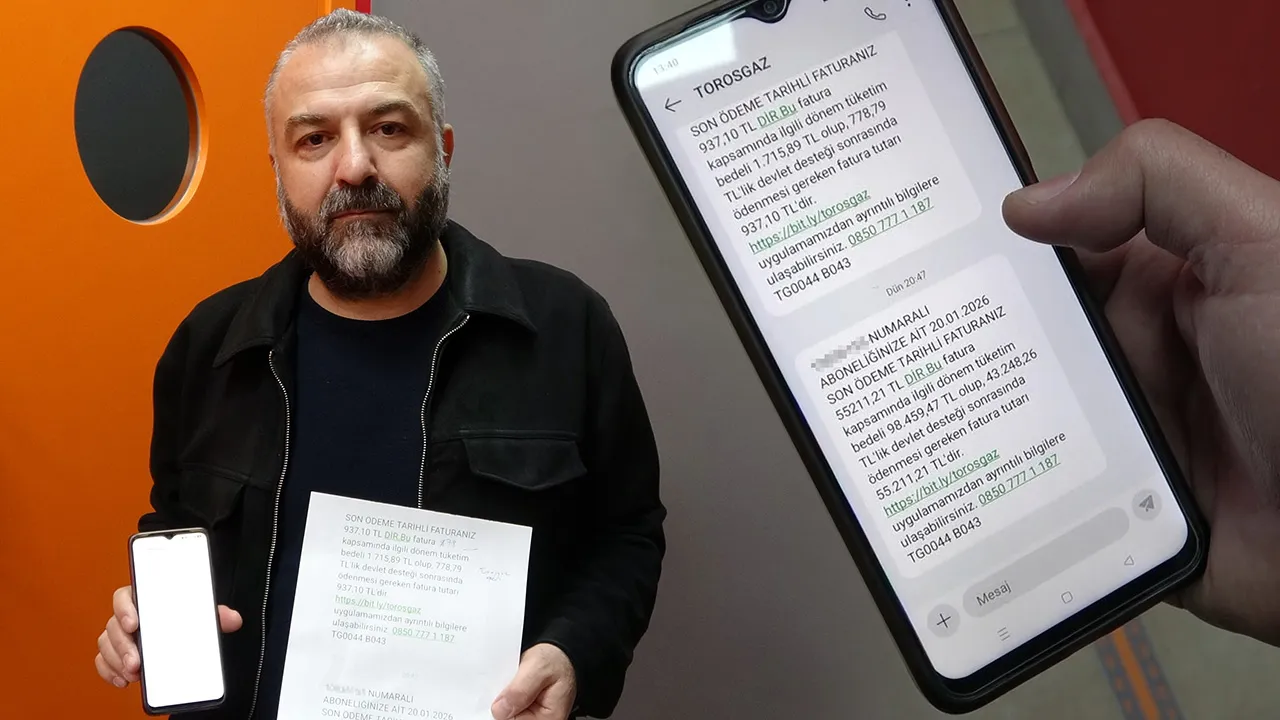 150 metrekare eve 98 bin liralık fatura! Gelen mesajla hayatının şokunu yaşadı