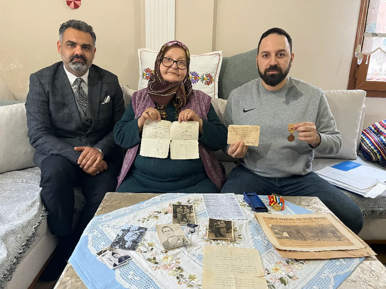 75 yıl sonra gelen mektup! Şehit baba ve kızının hikayesi duygulandırdı