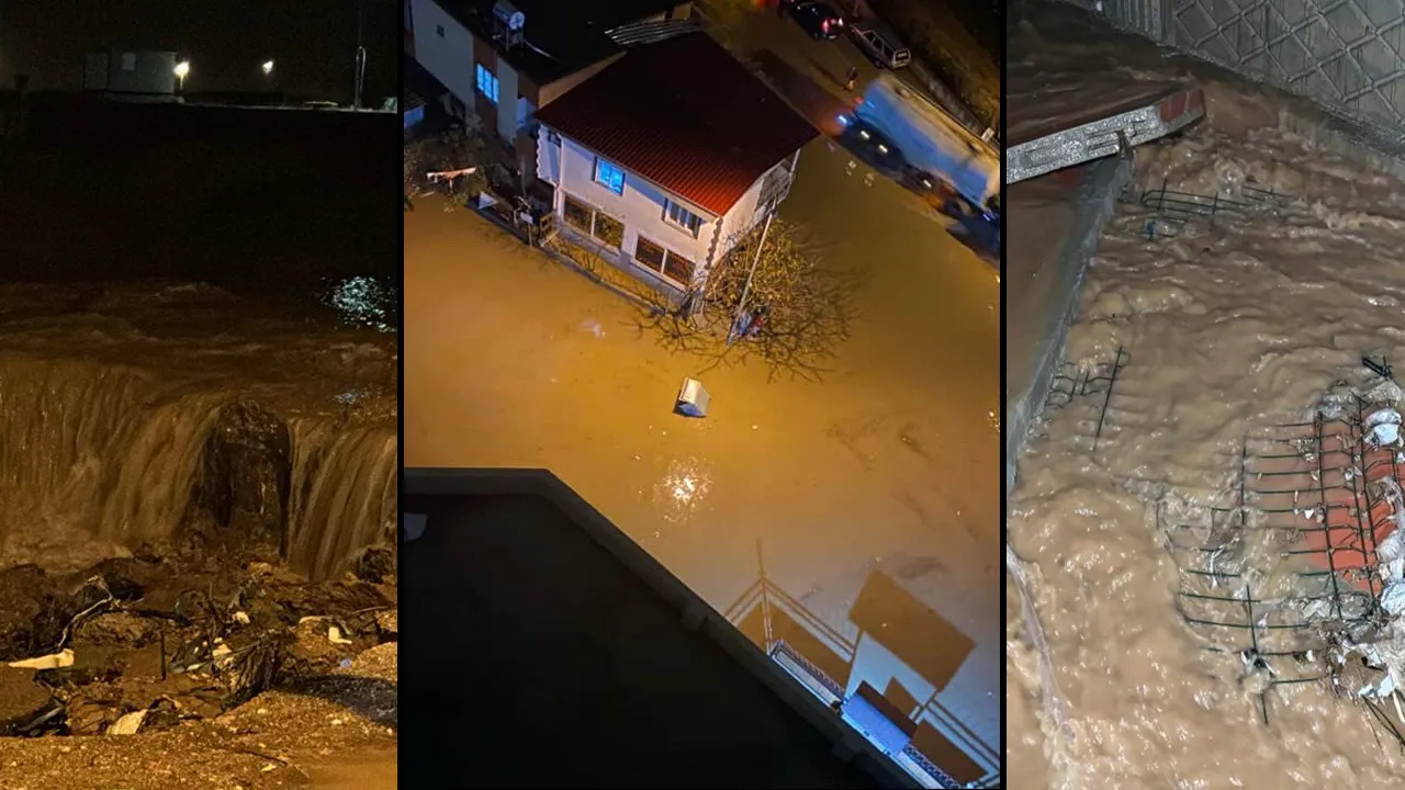 Adana böylesini görmedi! Sürücüler mahsur kaldı, duvarlar yıkıldı, caddeler göle döndü