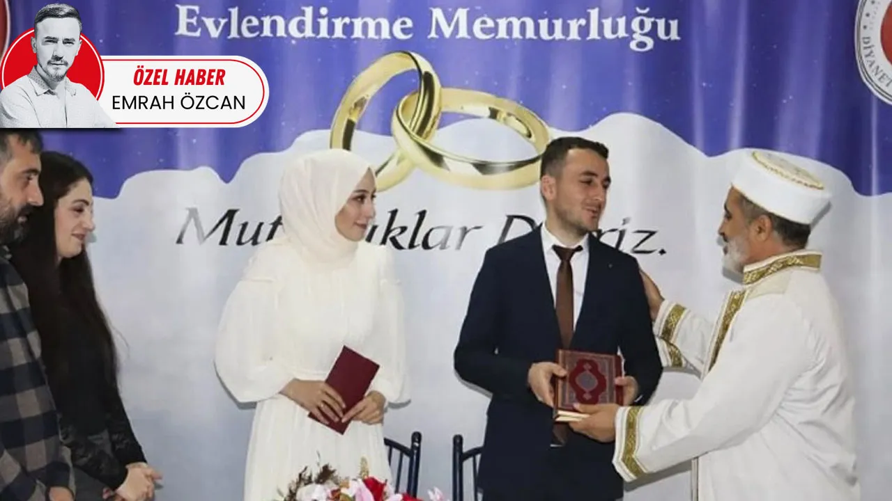 Çeyiz de düğün de Diyanet Vakfı'ndan: Yeni evlenecek çiftlere 500 bin liralık hibe verilecek!