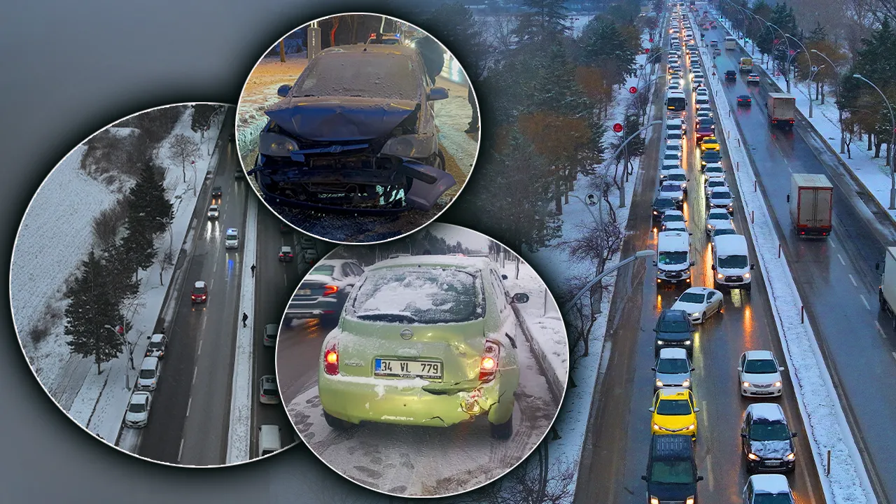 Edirne'de zincirleme facia! Ortalık savaş alanına döndü, 9 araçta hasar var 