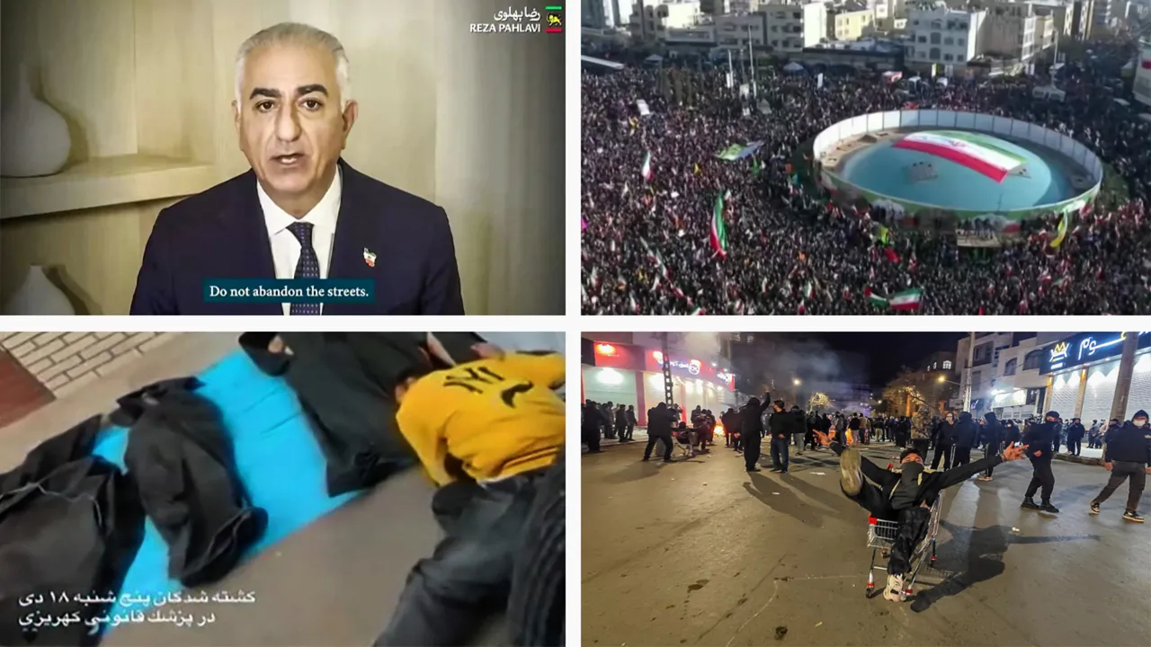 İran’daki son gelişmeler: Pehlevi’den “Sokakları terk etmeyin”çağrısı