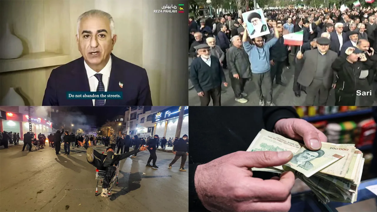 İran’daki son gelişmeler: Pehlevi’den “Sokakları terk etmeyin”çağrısı