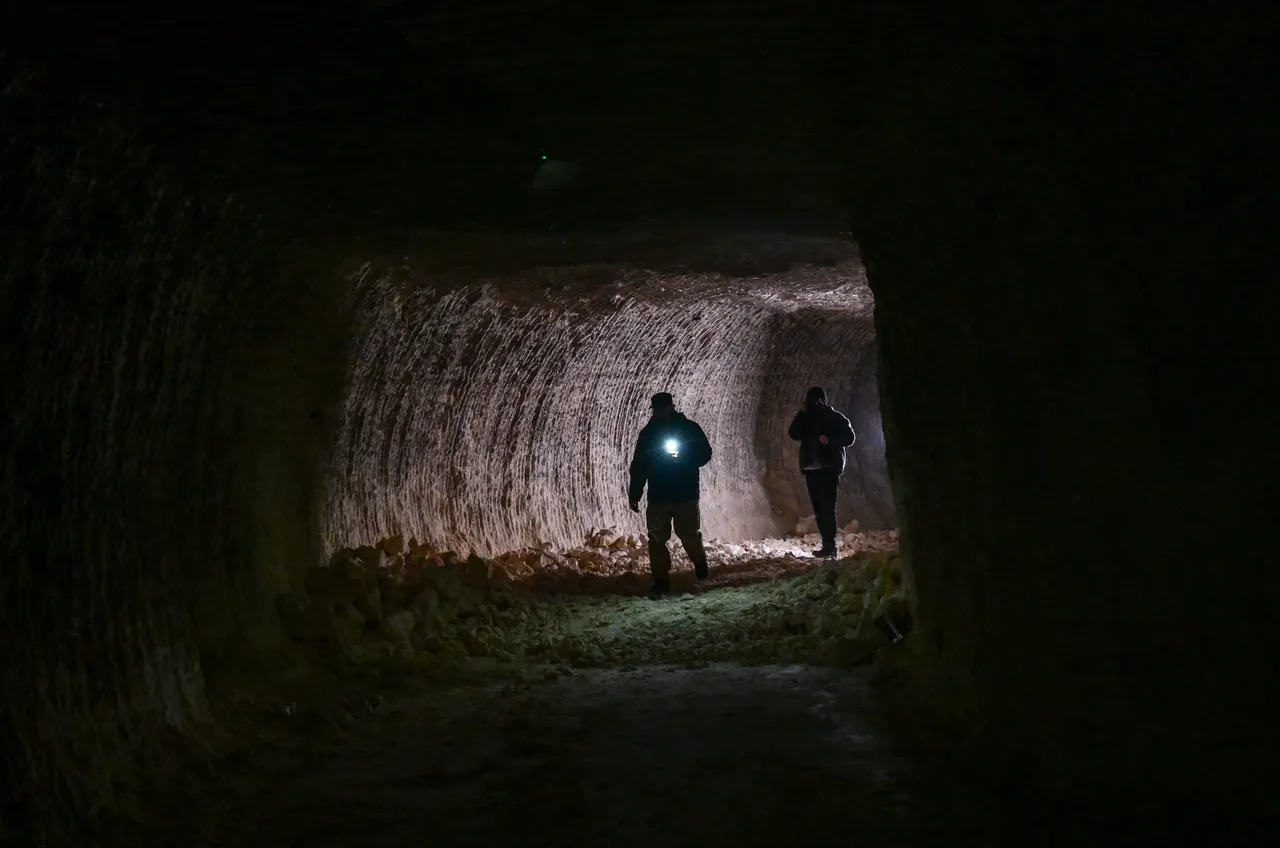 Halep'te terör tünelleri!