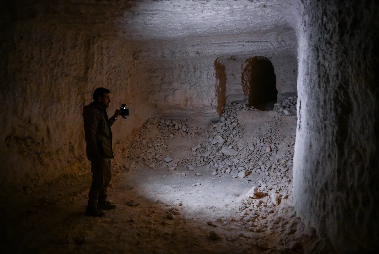 Halep'te terör tünelleri!