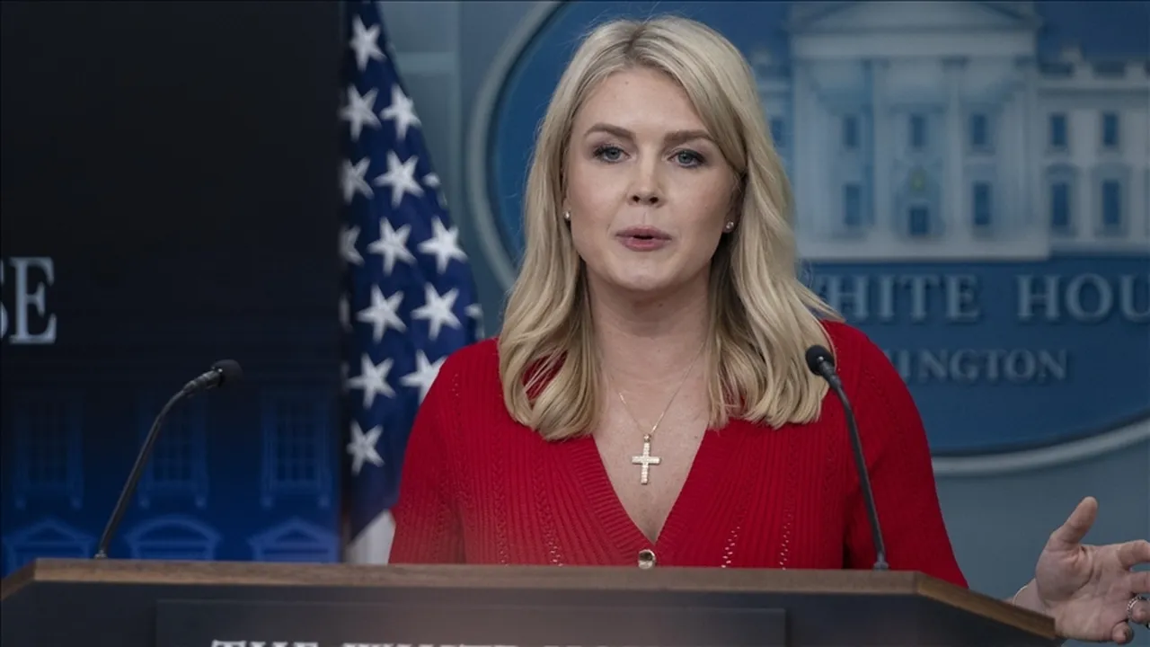 Beyaz Saray Sözcüsü Karoline Leavitt,