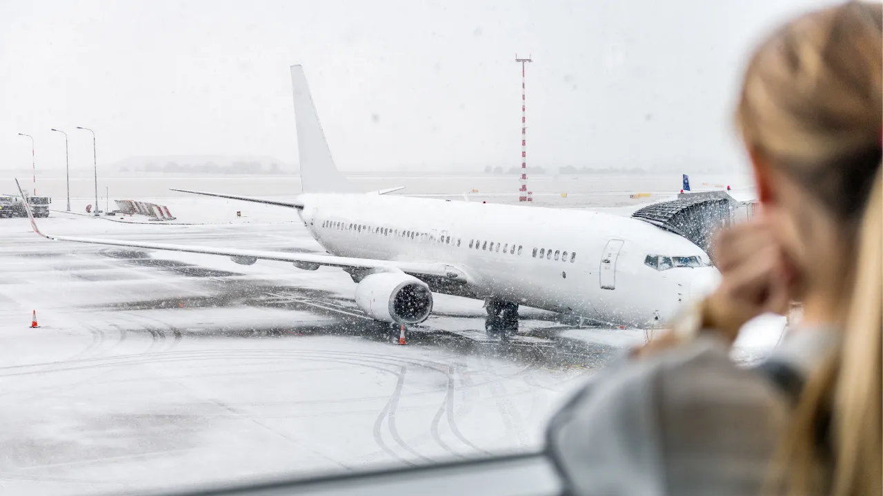 Avrupa'da uçuşlara kar engeli! Havalimanları hizmet dışı kaldı