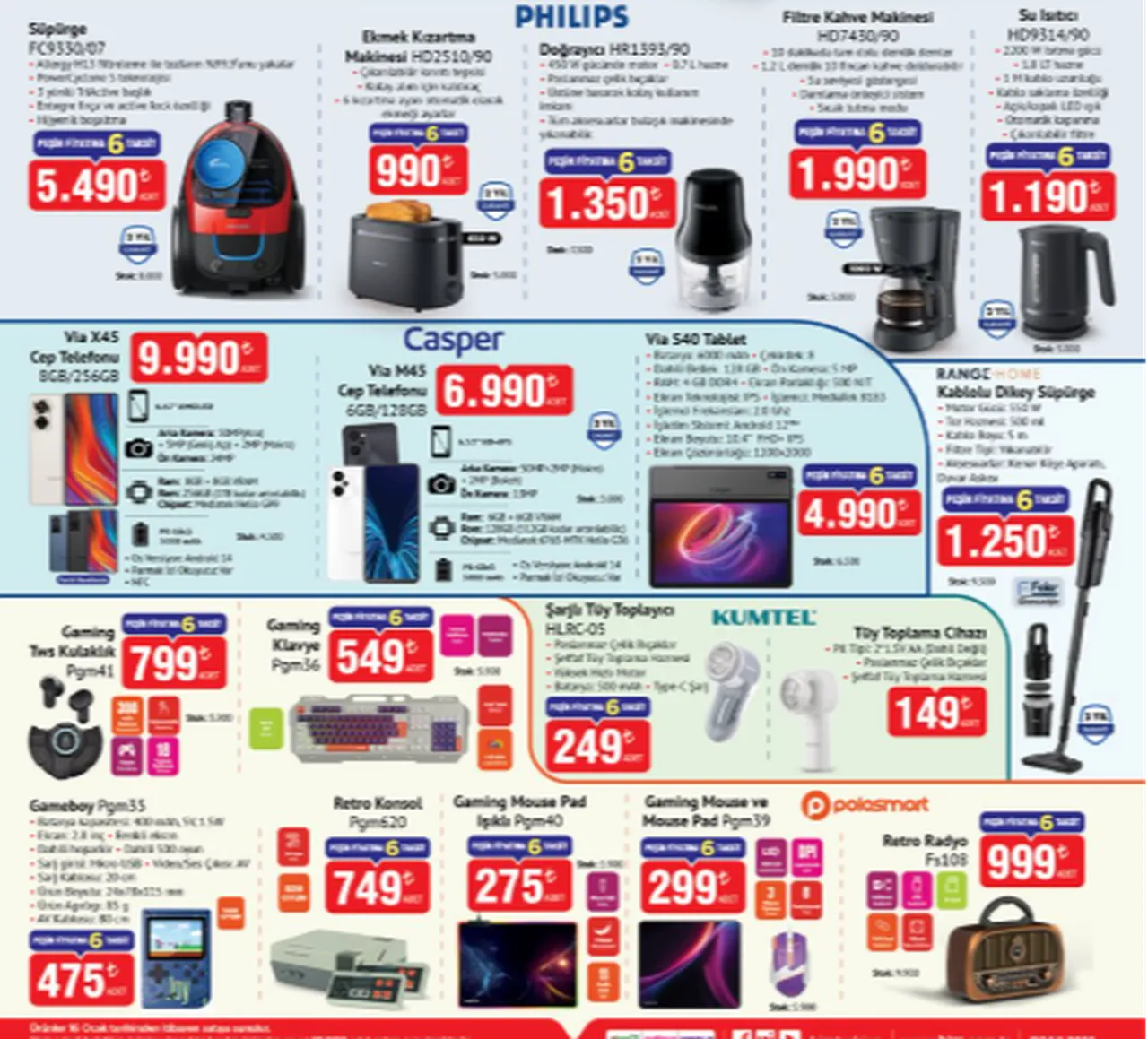 Bu hafta BİM’e hangi teknolojik ürünler geliyor? 16 Ocak BİM Aktüel kataloğu