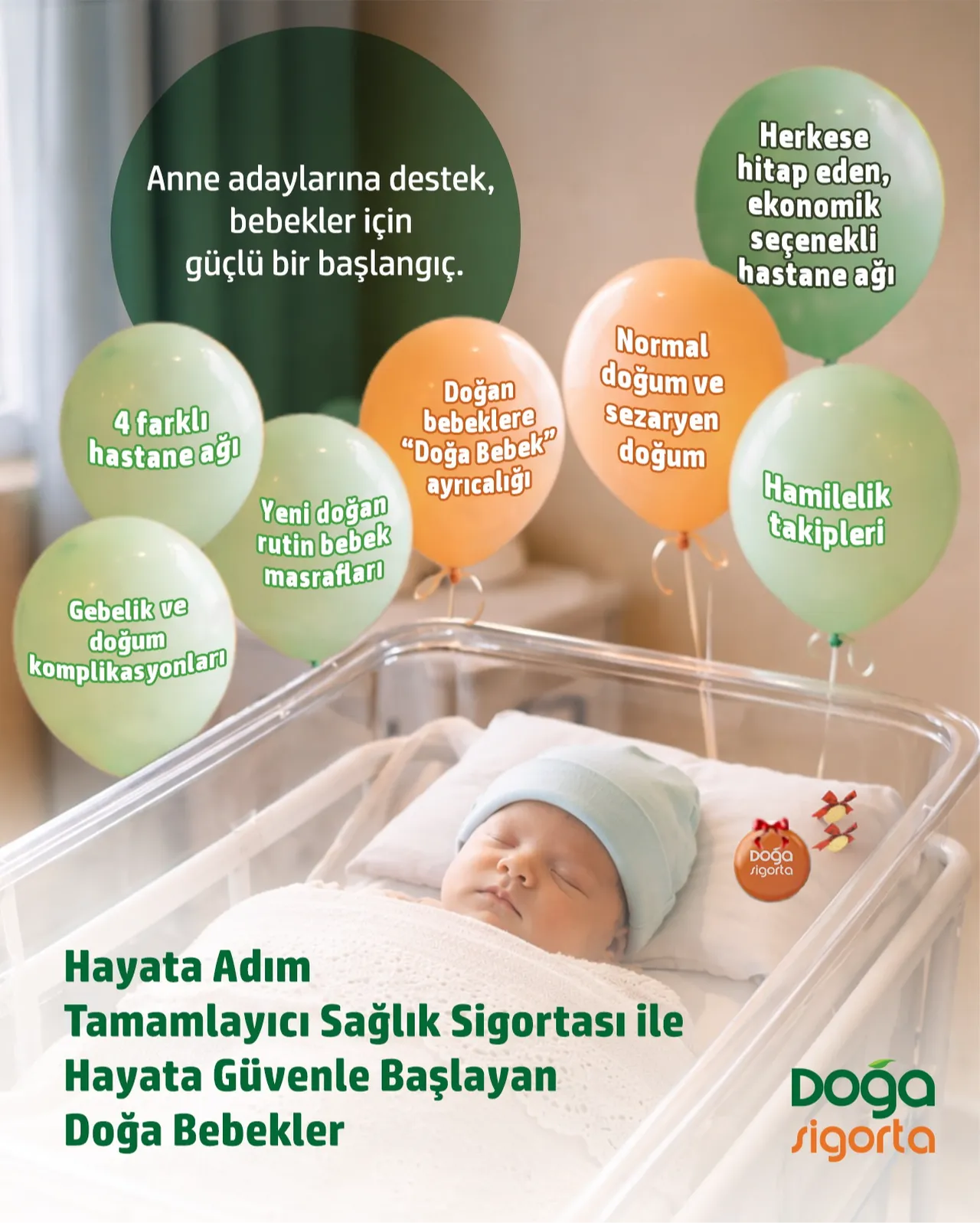 Doğa Sigortadan Hayata Adım Tamamlayıcı Sağlık Sigortası satışa sunuldu