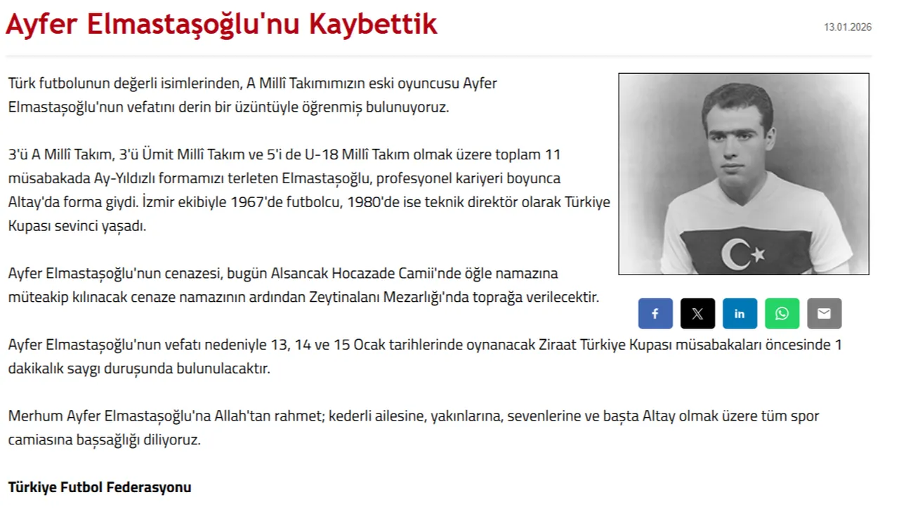 Eski milli futbolcu Ayfer Elmastaşoğlu hayatını kaybetti (Ayfer Elmastaşoğlu kimdir?)