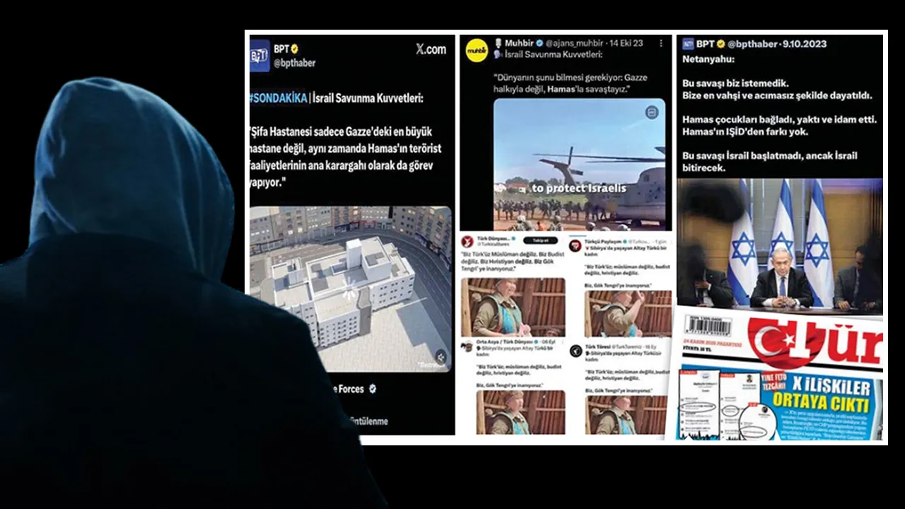 Haber sayfası gibi görünüp İslam'ı hedef alıyorlar! Siyonist hesaplar deşifre oldu 