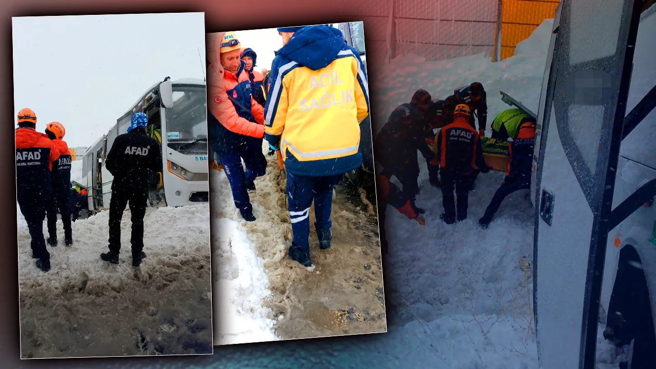 Kayseri’de cenaze taşıyan minibüs devrildi: 22 kişi yaralandı 