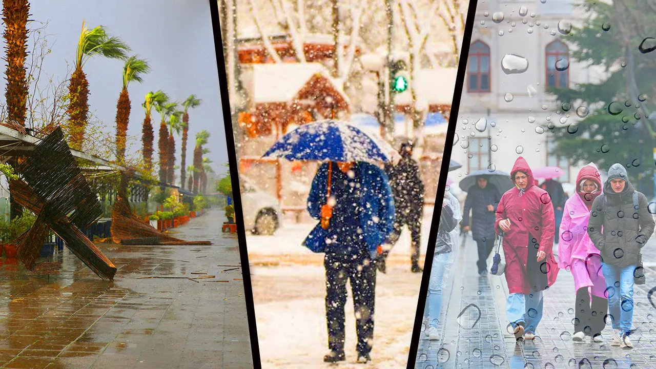 METEOROLOJİ’DEN ÇİFTE ALARM!