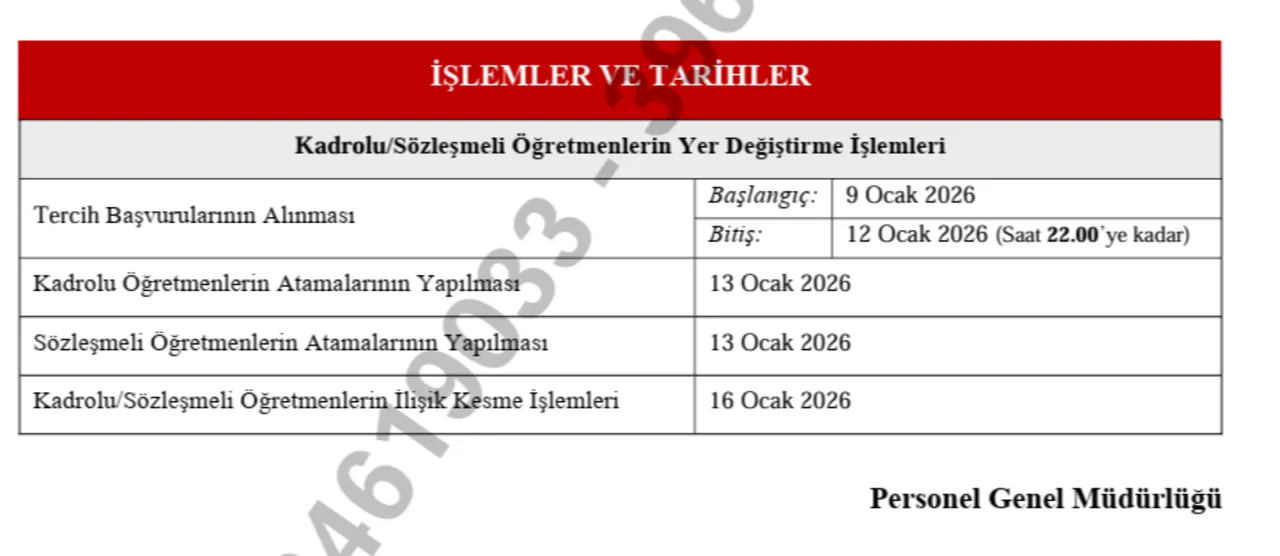 Norm fazlası atama sonuçları açıklandı mı, saat kaçta açıklanacak? Personel.meb.gov.tr sonuç sorgulama ekranı