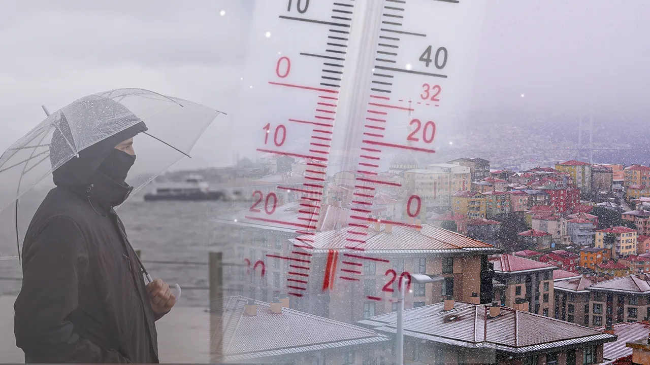 Türkiye’nin 12 Ocak Meteoroloji karnesi! Termometreler çöktü! 70 ilde sıcaklık sıfıra indi 