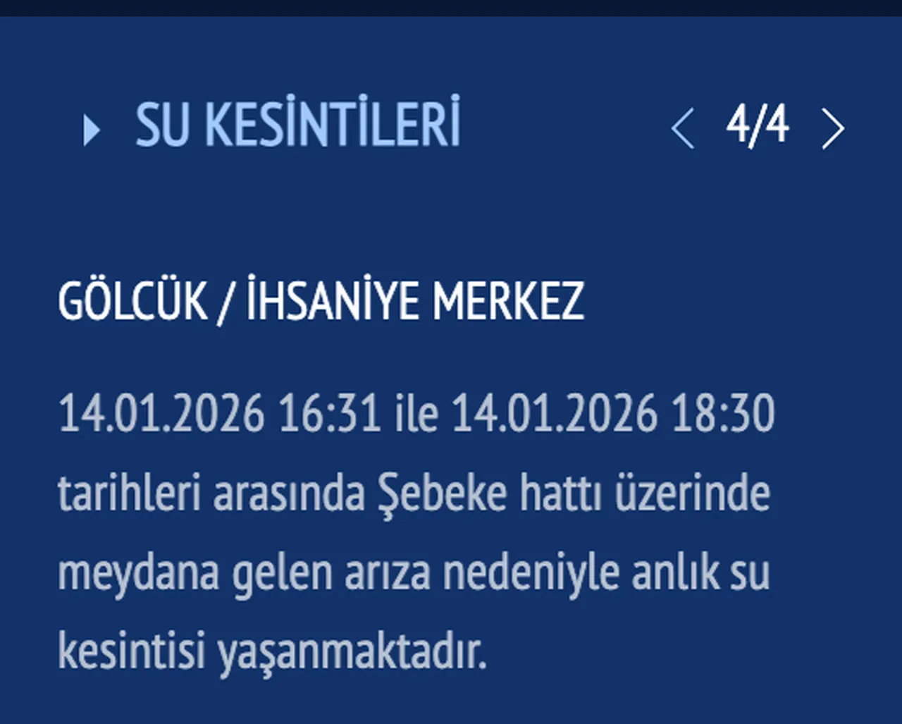 Kocaelide (Karamürsel, İzmit) sular ne zaman gelecek? İSU kesinti listesini paylaştı
