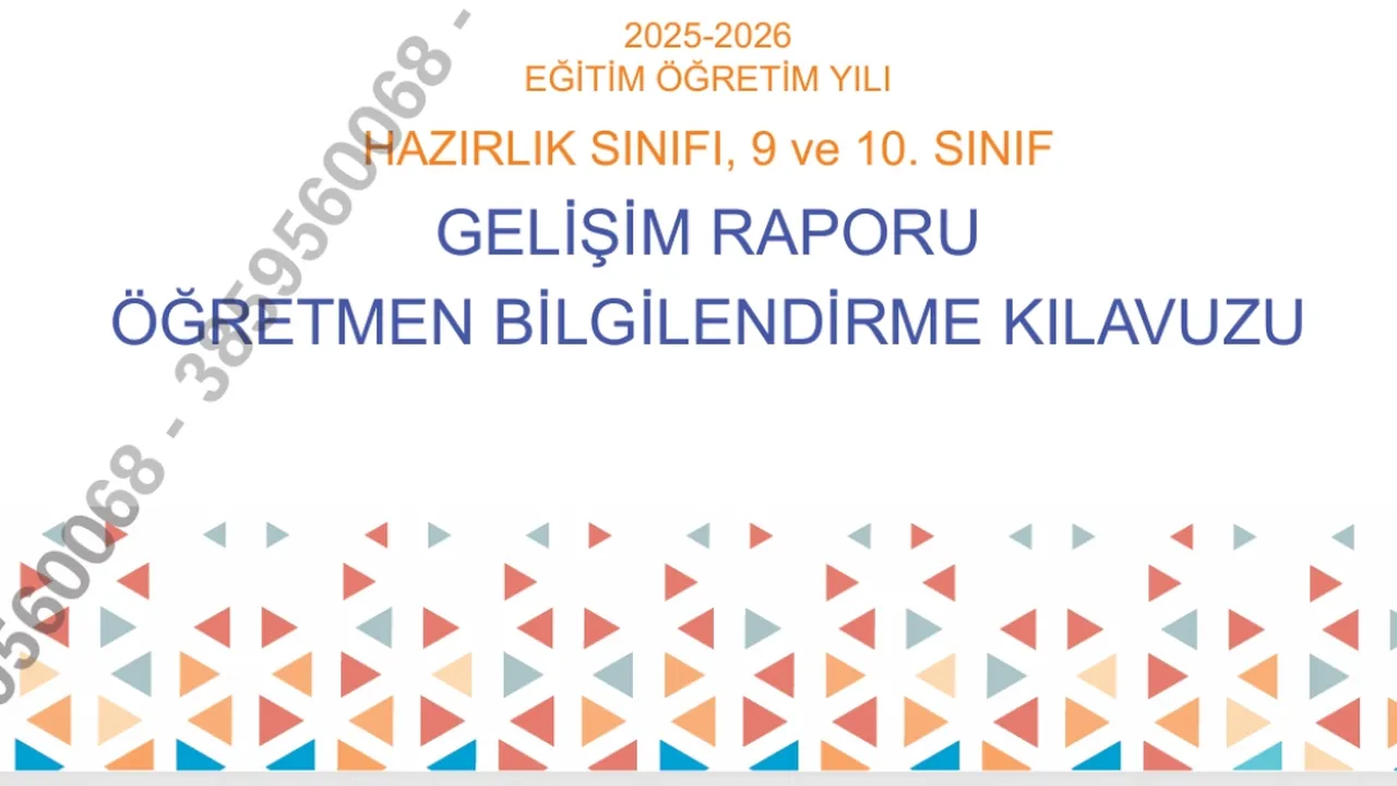 “Maarif Modeli” kapsamında uygulanıyor! Öğrenci Gelişim Raporu nedir?