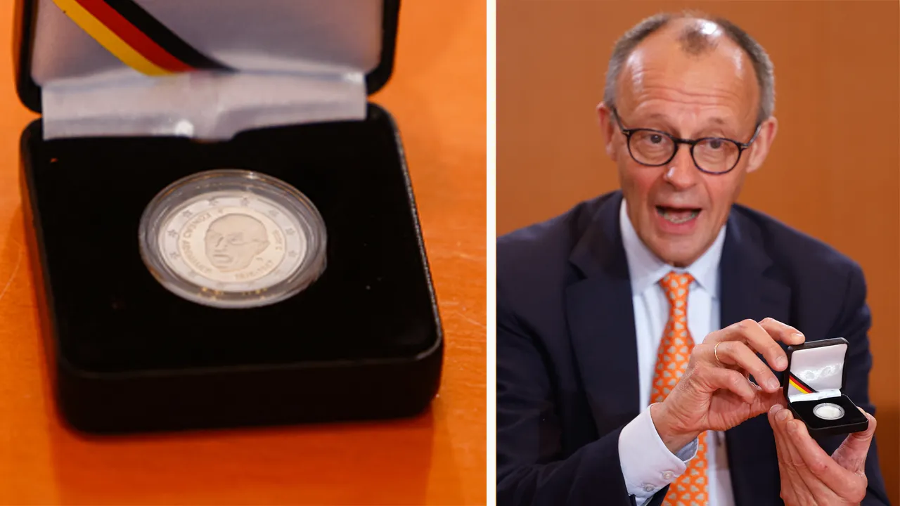 Sadece 30 milyon adet basılacak: Şansölye Konrad Adenauer’e özel 2 euro!