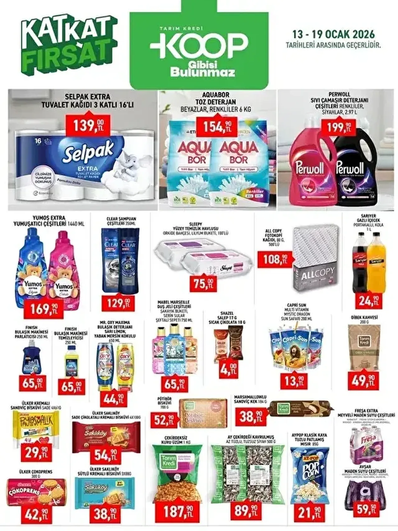 Tarım Kredi marketlerde bu hafta neler var? İndirimli aktüel ürünler açıklandı