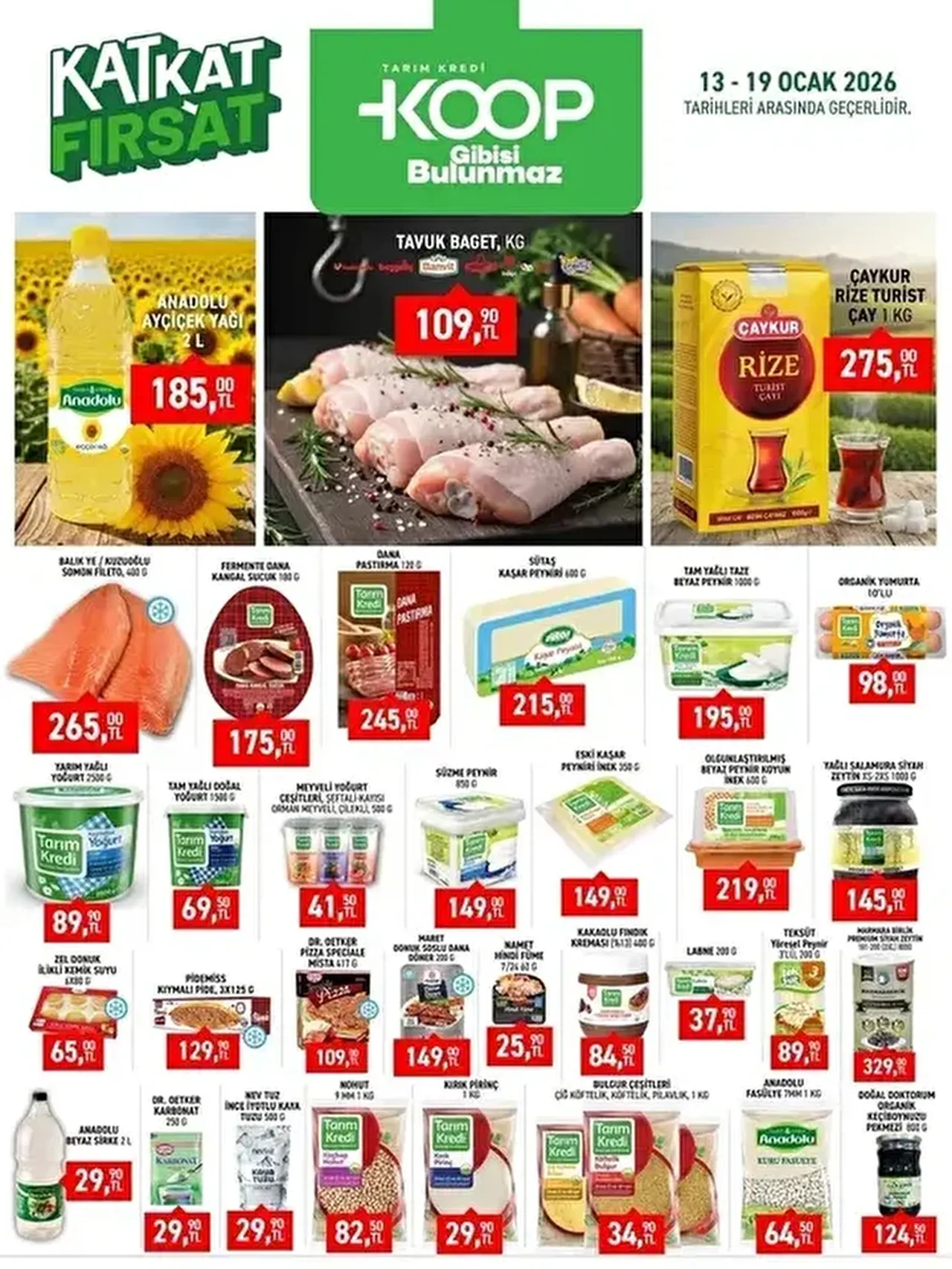 Tarım Kredi marketlerde bu hafta neler var? İndirimli aktüel ürünler açıklandı